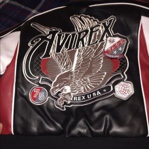 Rare Avirex little boys jacket size 5